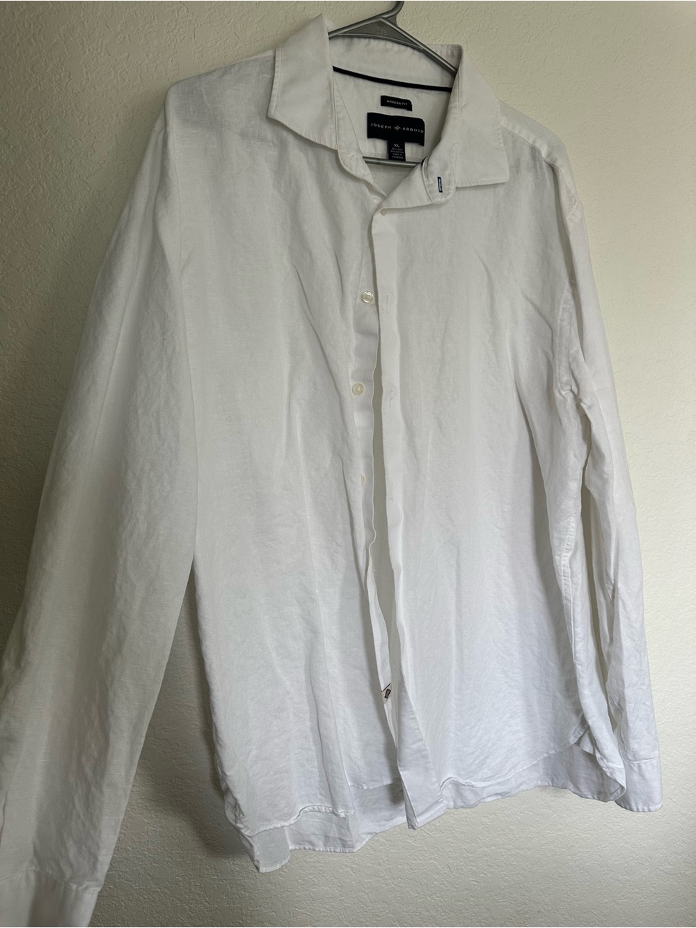 Joseph Abboud White Shirt- Modern Fit